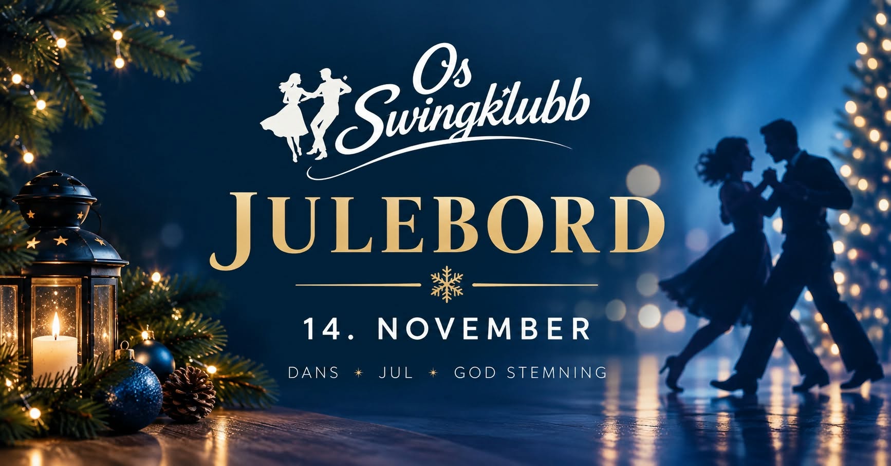 Julebord 🎄 — SAT 14 NOV