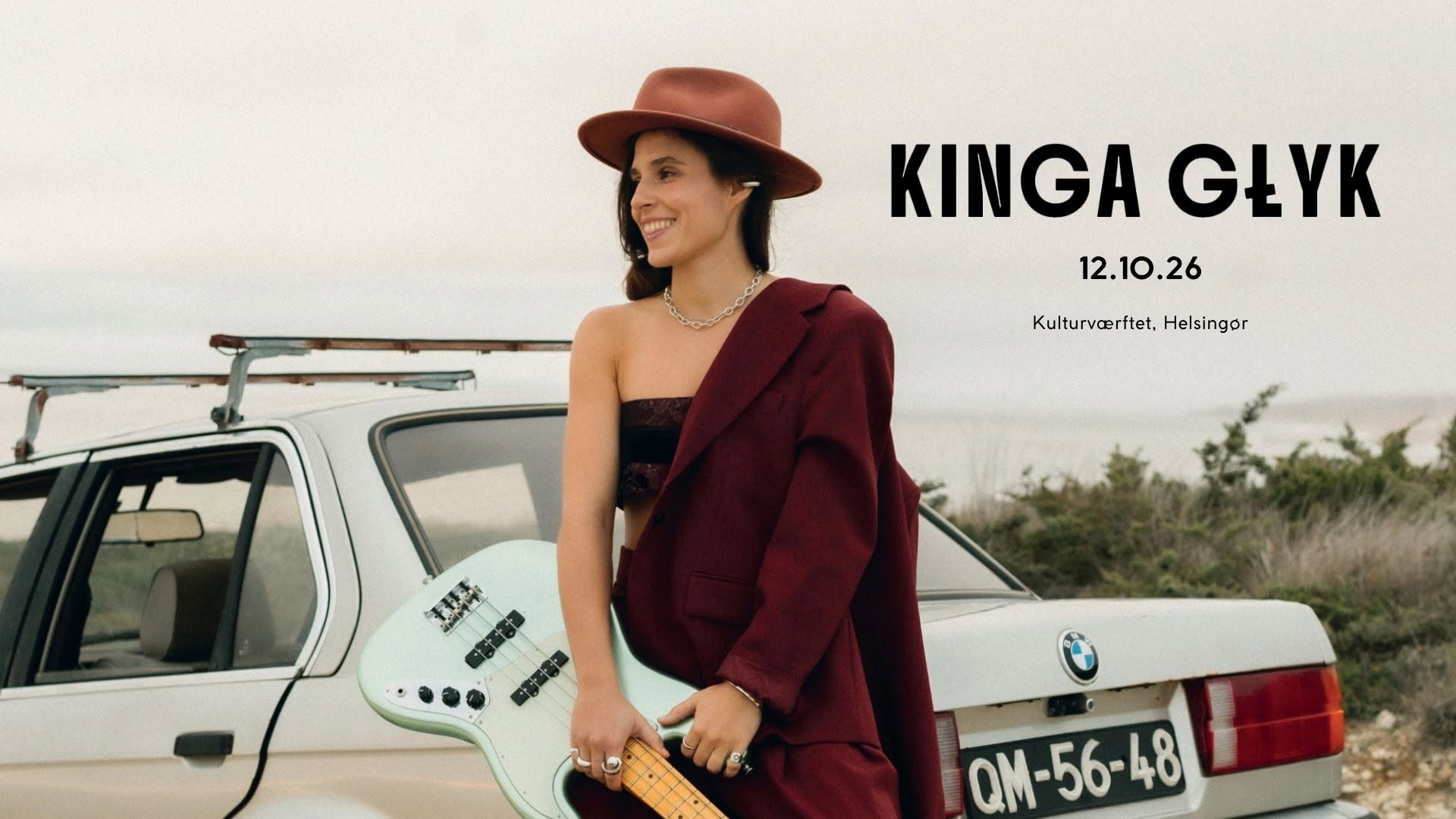 UDSOLGT: Kinga Głyk - Kulturværftet — MON 12 OCT