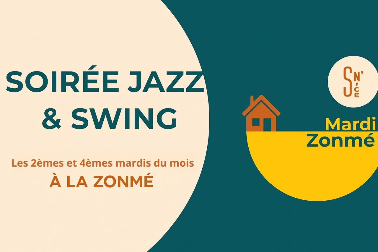 Soirée Jazz&Swing à la Zonmé — TUE 13 OCT