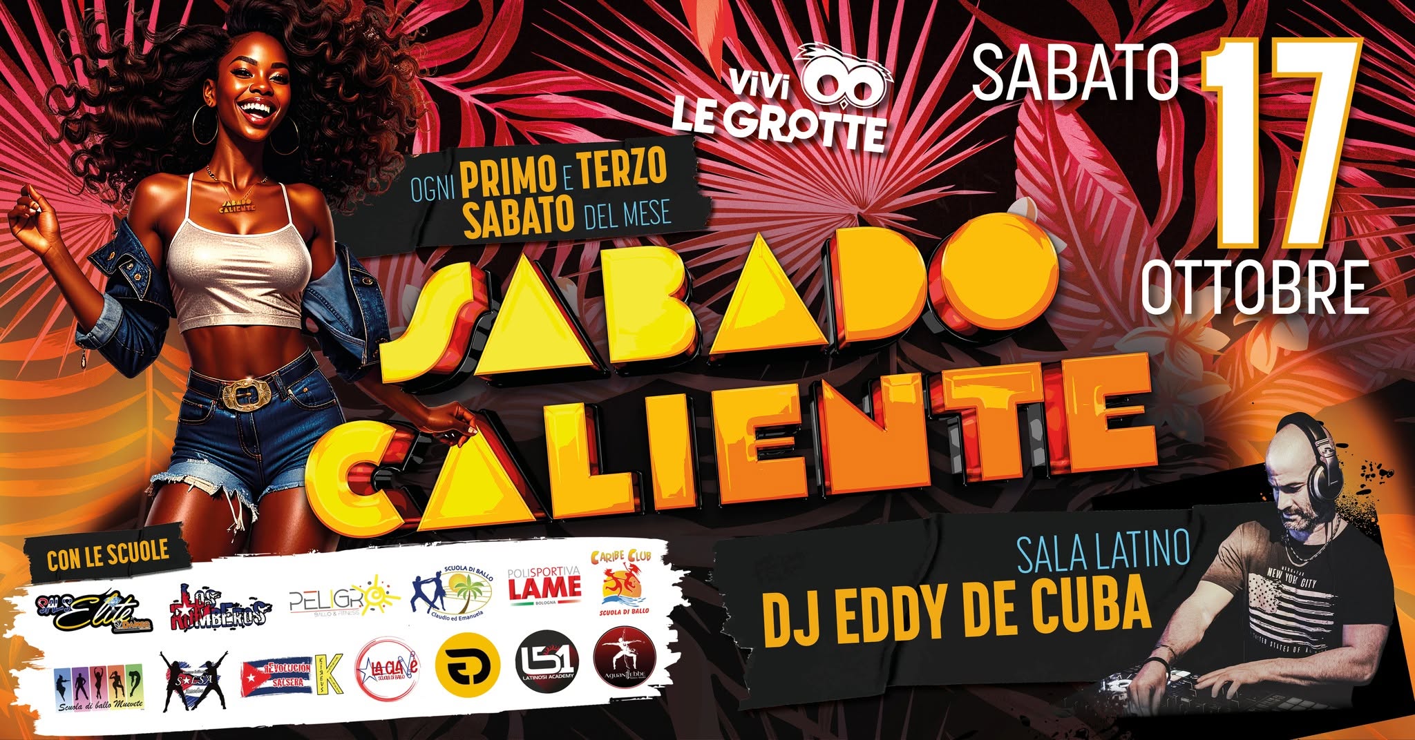 𝗦𝗔𝗕𝗔𝗗𝗢 𝗖𝗔𝗟𝗜𝗘𝗡𝗧𝗘 ⎪ 𝗡𝗢𝗖𝗛𝗘 𝗖𝗨𝗕𝗔𝗡𝗔 + Saturday 𝗗𝗶𝘀𝗰𝗼 𝗗𝗮𝗻𝗰𝗲𝗳𝗹𝗼𝗼𝗿 — SAT 17 – SUN 18 OCT