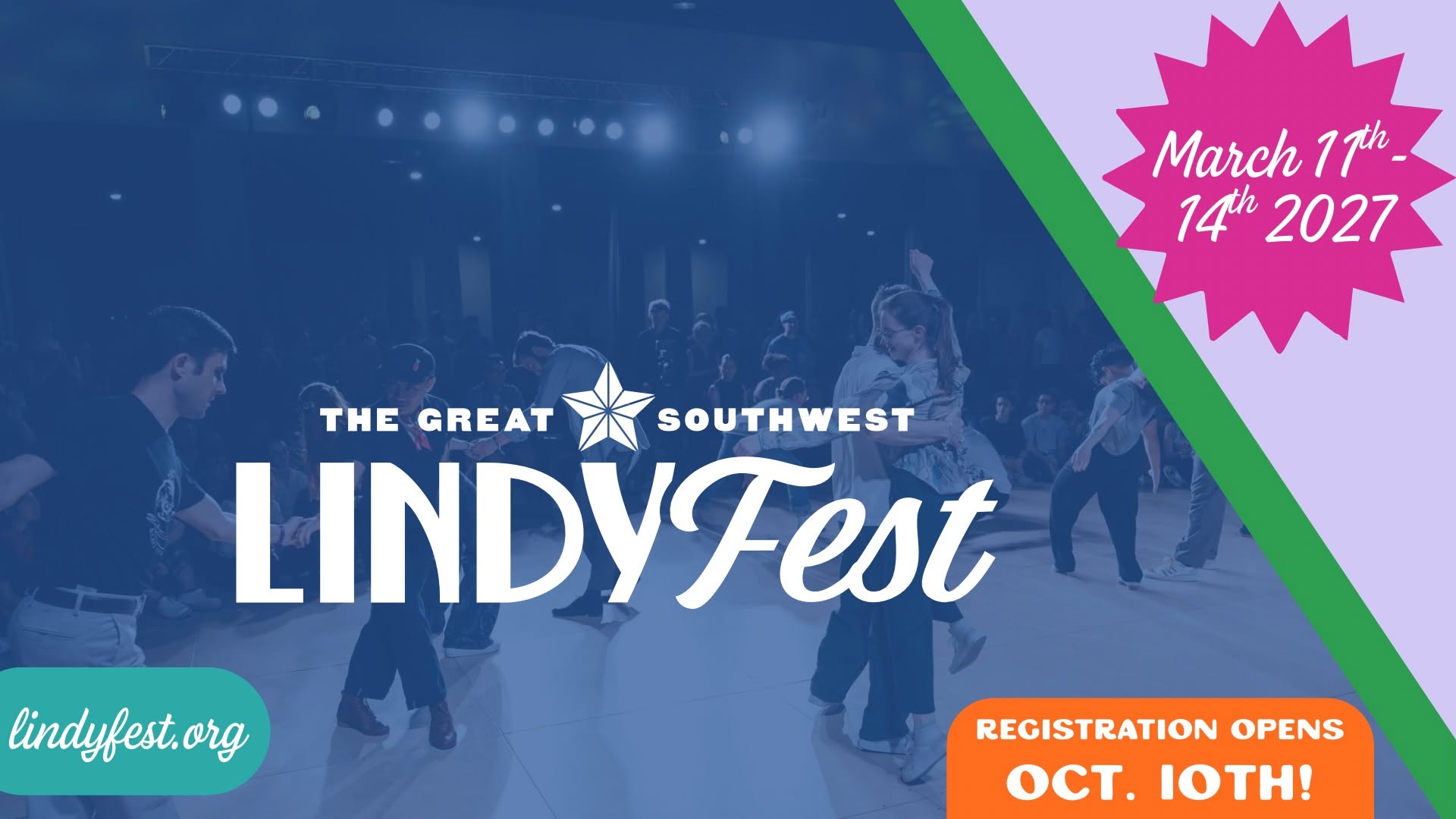 Lindyfest 2027! — FRI 12 – MON 15 MAR 2027