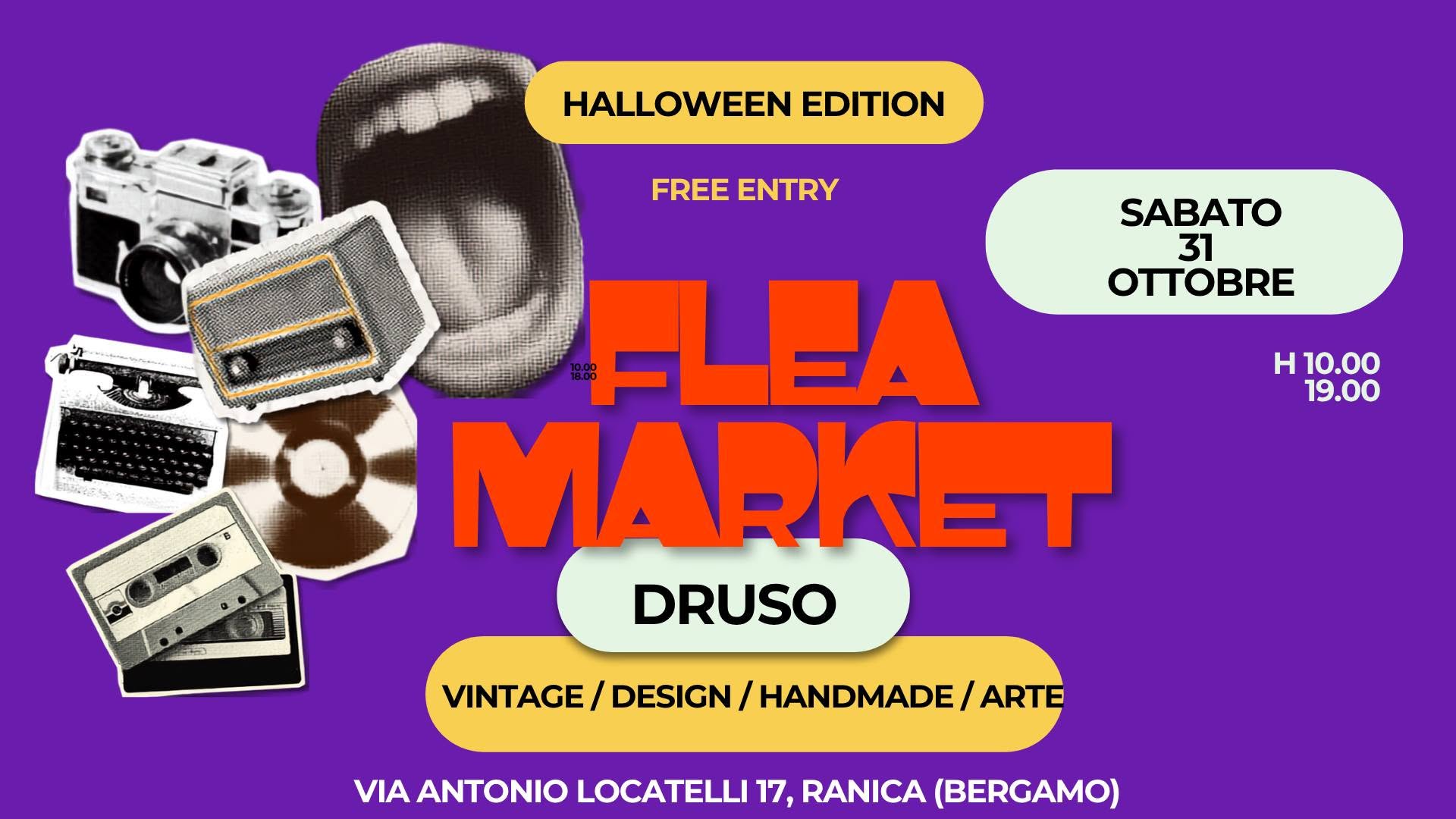 Flea Market Halloween Edition — SAT 31 OCT