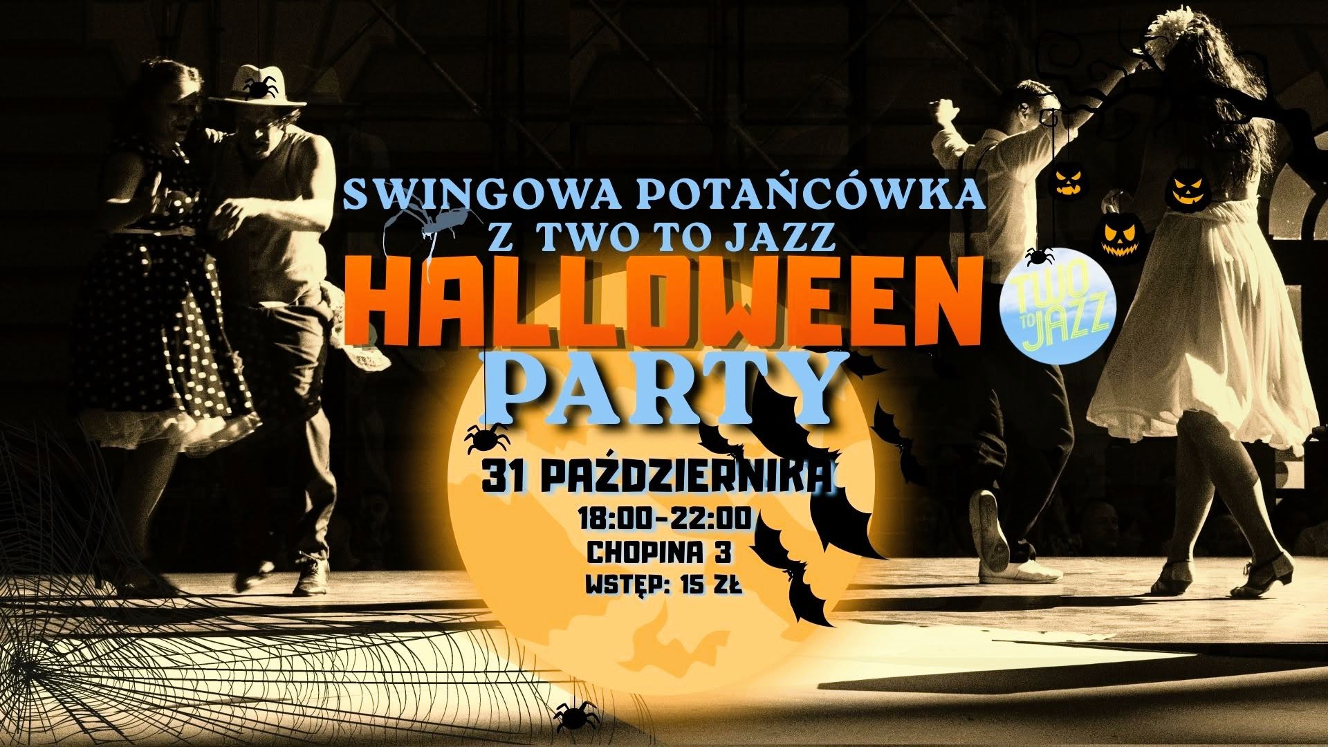 Halloween Party- swingowa potańcówka z konkursami, wymiana ciuchów i poczęstunkiem — SAT 31 OCT