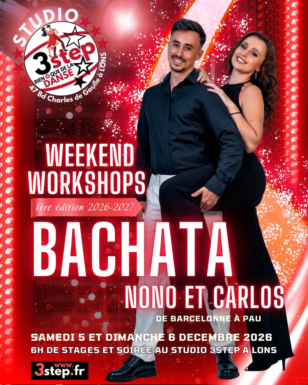 Soirée SBK + Stages avant Soirée — SAT 5 – SUN 6 DEC