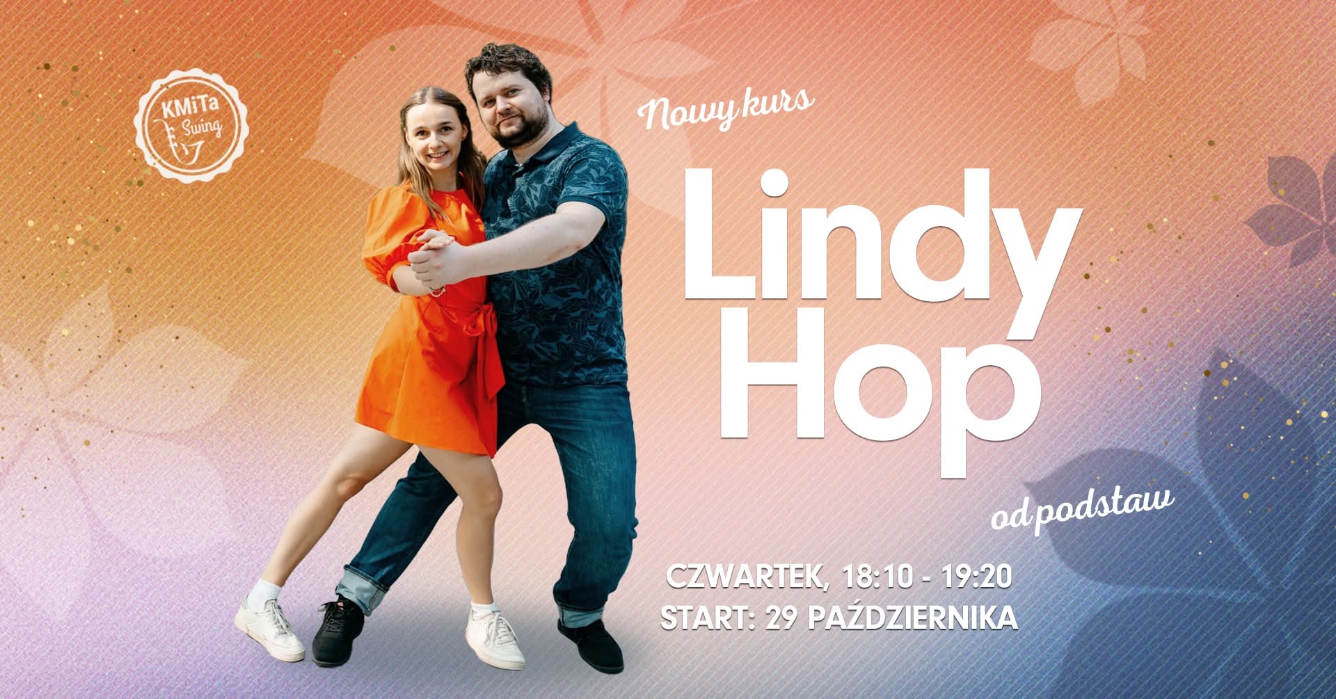 LINDY HOP - jesienny kurs od podstaw w KMiTa Swing 🧡💙 | od 29 października — THU 29 OCT