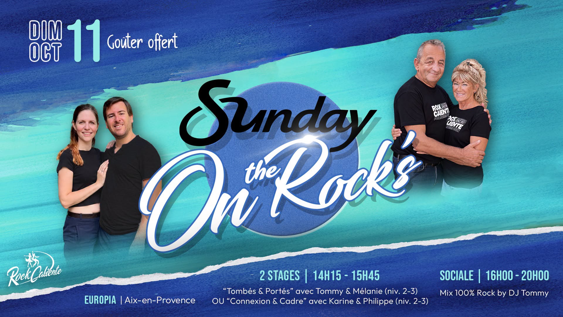 Sunday On The Rock's | Dimanche 100% Rock ร Europia โ SUN 8 NOV