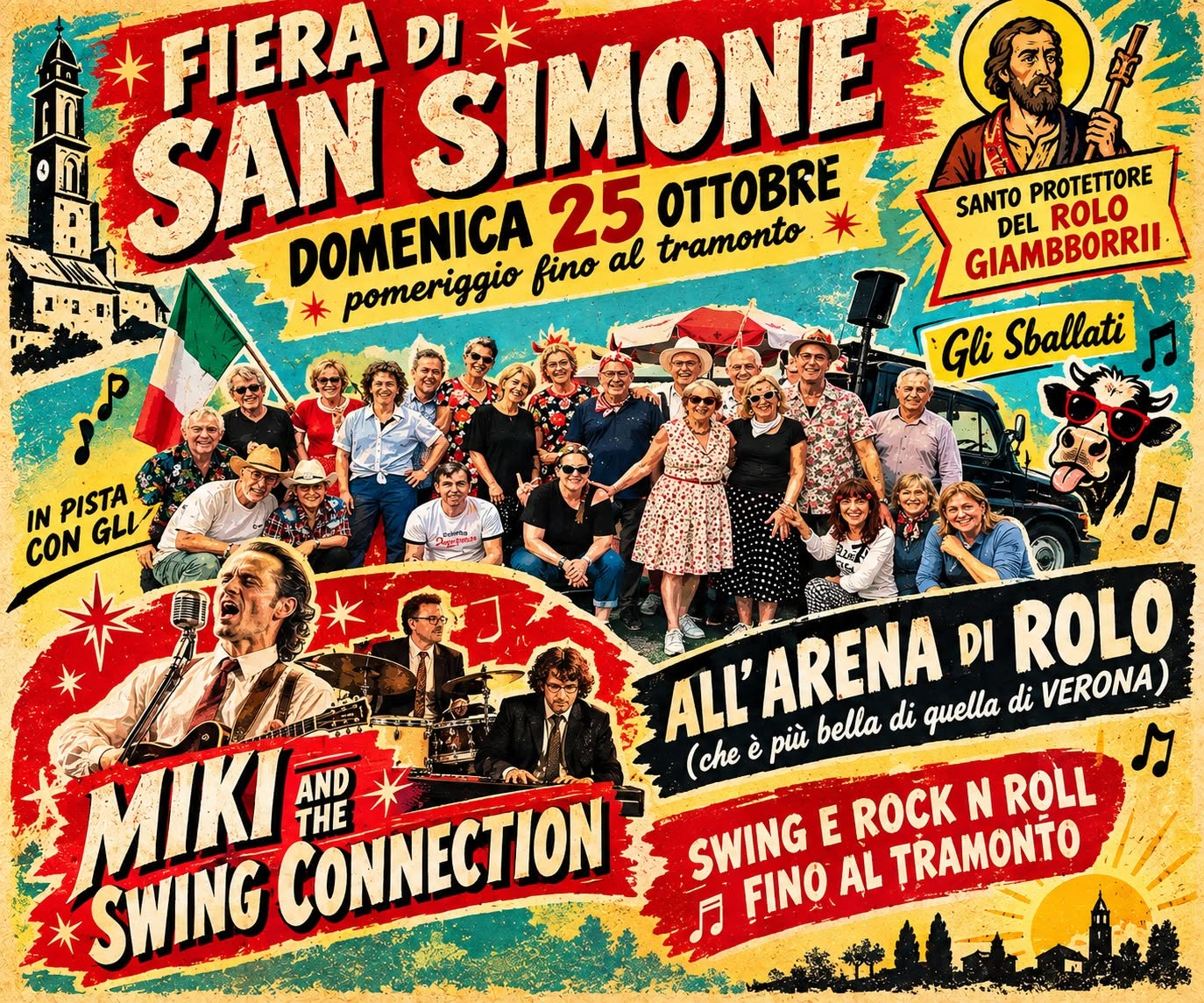 Swing, Boogie Woogie & Rock N' Roll - Miki and The Swing Connection + Gli sBallati — SUN 25 OCT