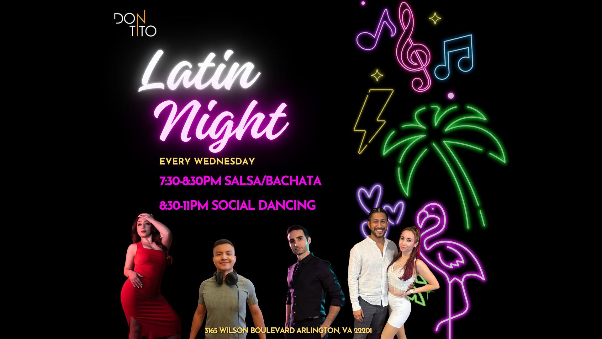 Latin Night @ Don Tito's โ WED 14 โ THU 15 OCT