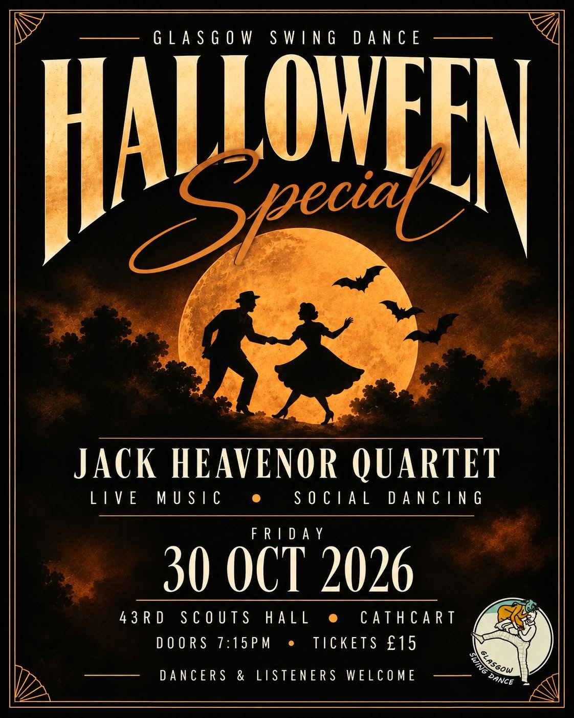 Live Band Night - October — FRI 30 OCT