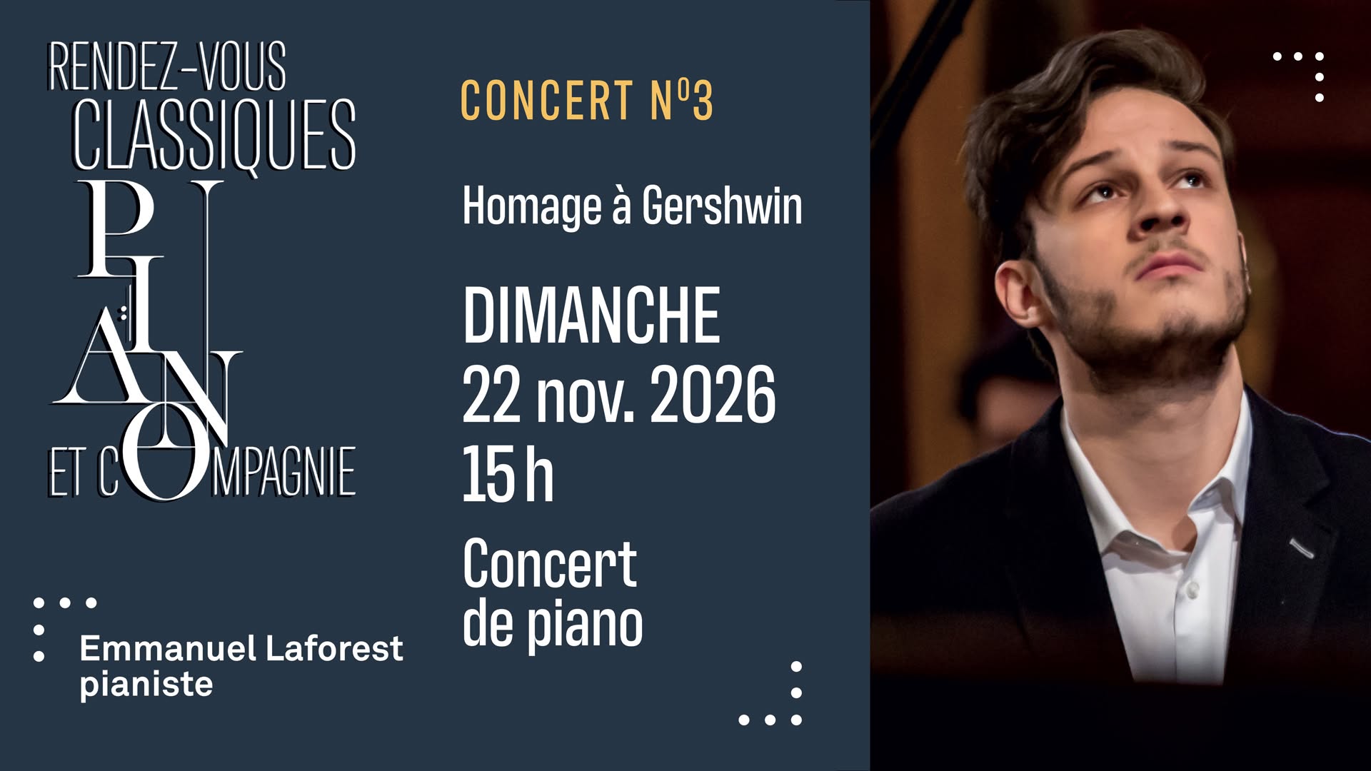 Emmanuel Laforest — SUN 22 NOV