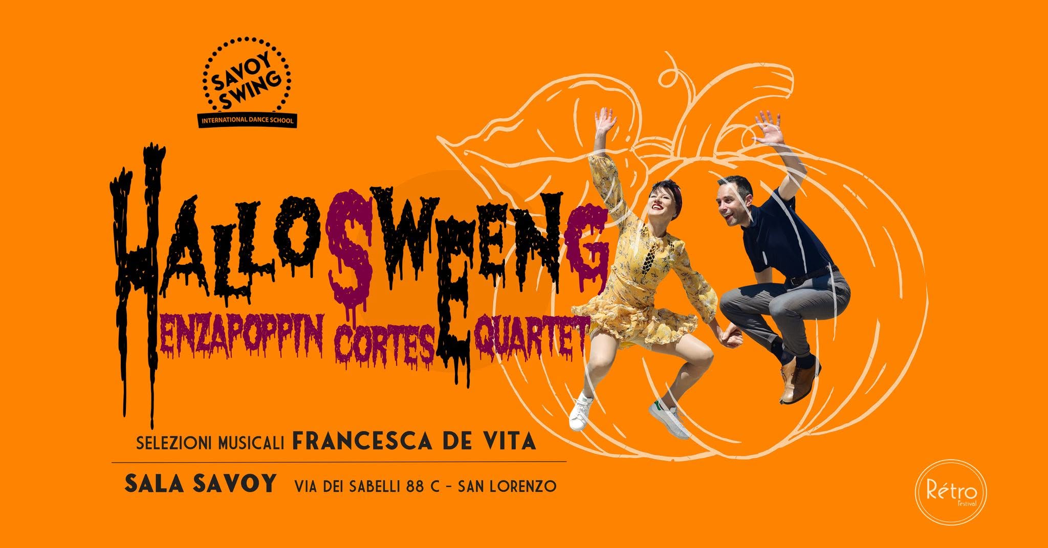 🎃HALLOsWEENg🎃Henzapoppin Cortese Quartet — SAT 31 OCT – SUN 1 NOV