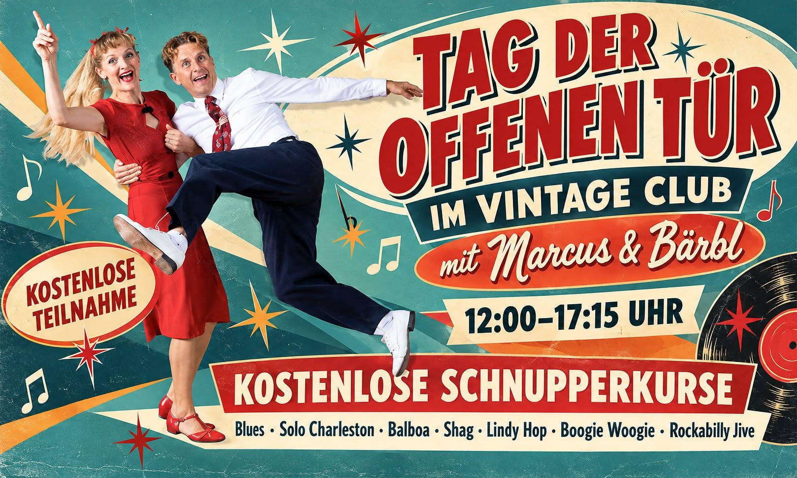 Tag der offenen Tür im Vintage Club — SAT 31 OCT