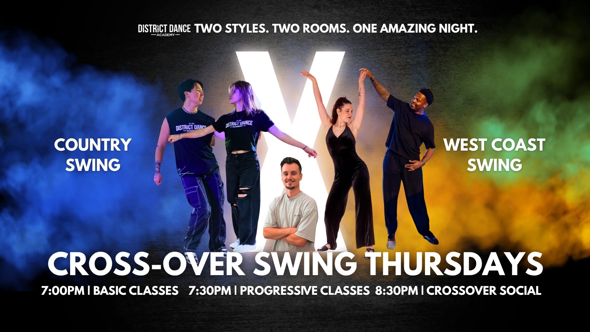 Crossover Swing Thursdays β THU 15 β FRI 16 OCT