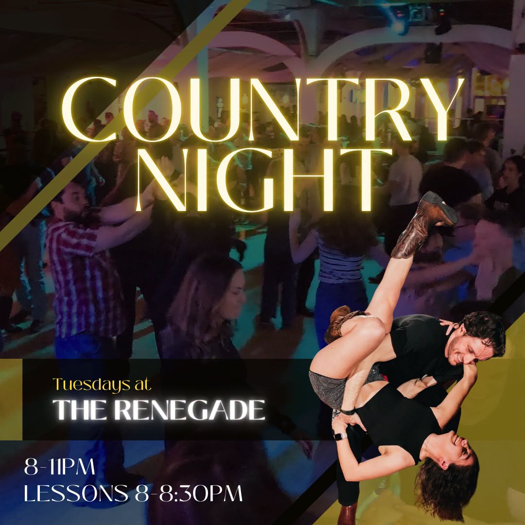 Country Night at the Renegade — WED 14 OCT