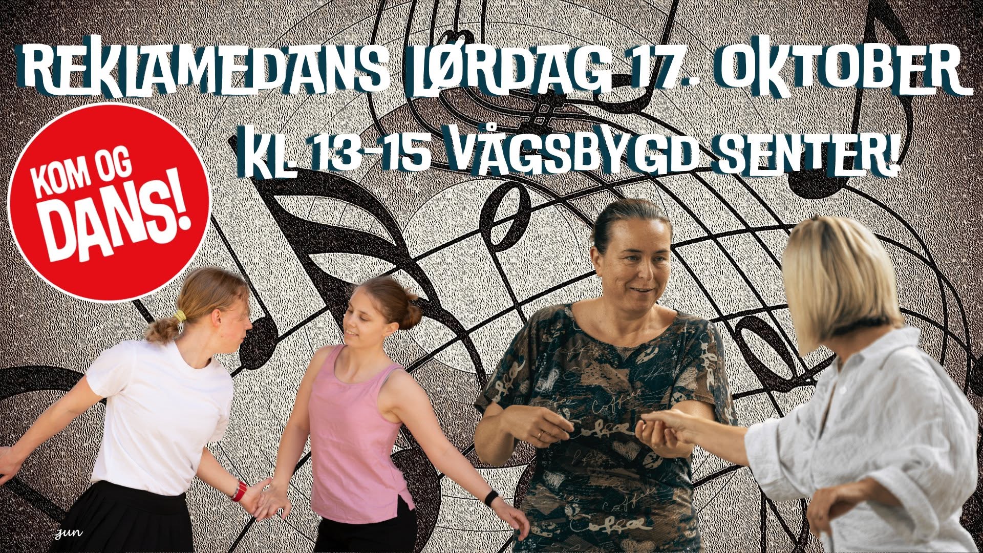 Reklamedans på Vågsbygd senter lørdag 17. oktober! — SAT 17 OCT