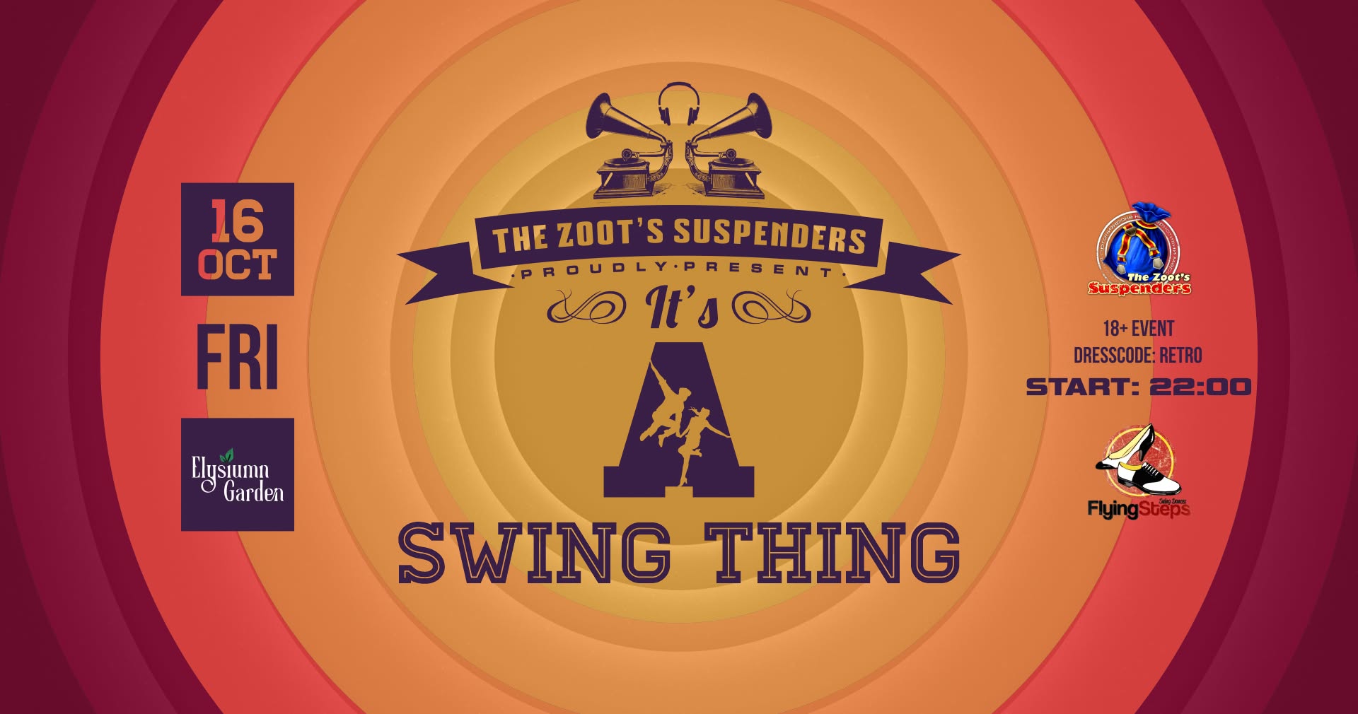 It's A Swing Thing - New location! 16.10 — FRI 16 OCT