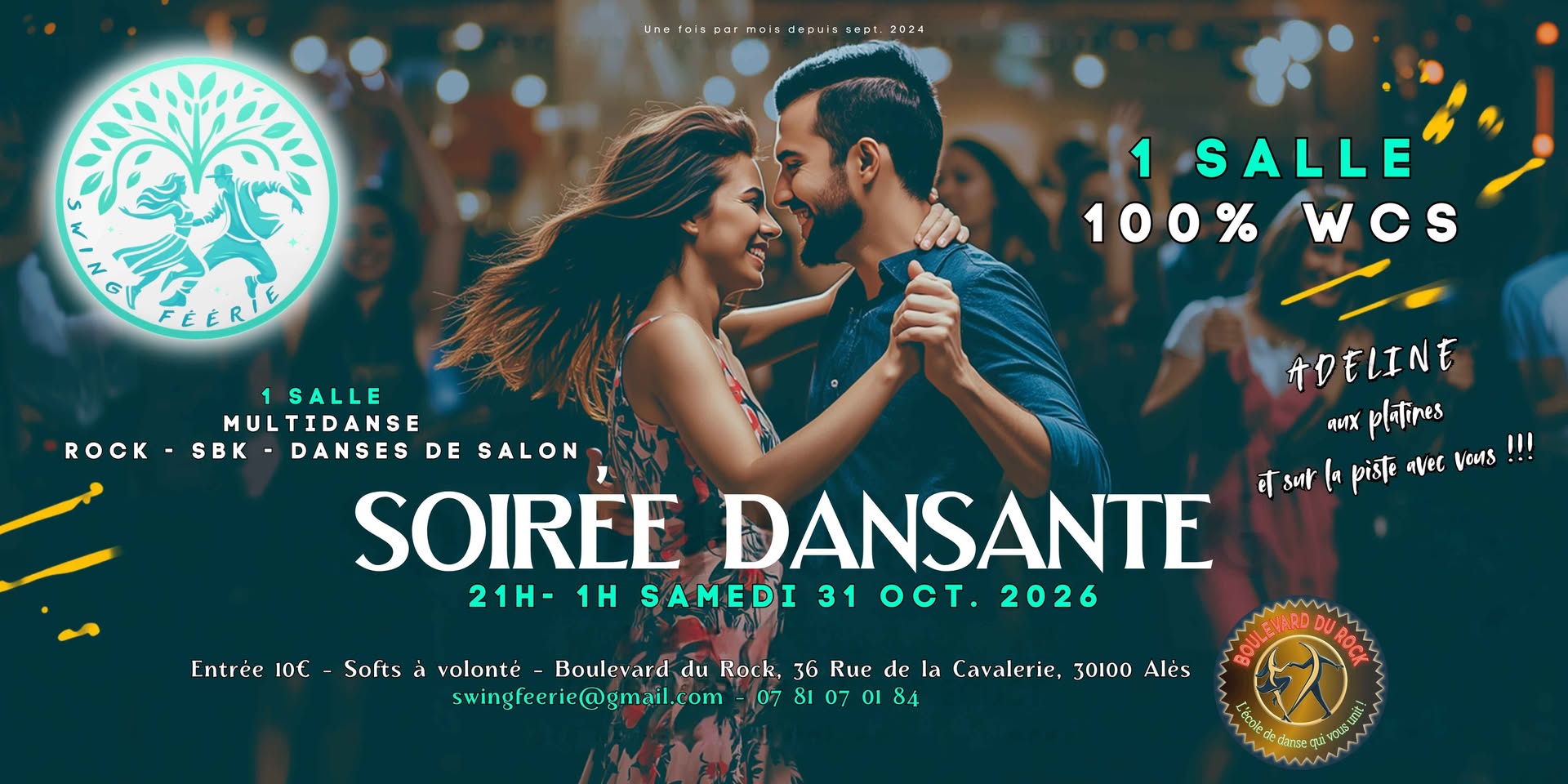 Soirée dansante 2 salles 2 ambiances !!! — SAT 31 OCT – SUN 1 NOV