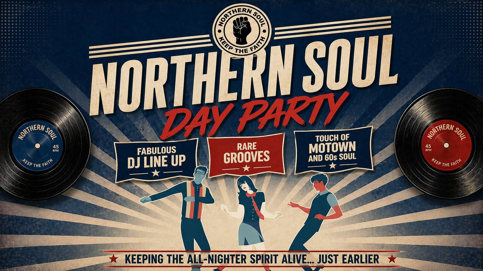 Northern Soul Day Party: Glasgow โ โ SAT 17 OCT