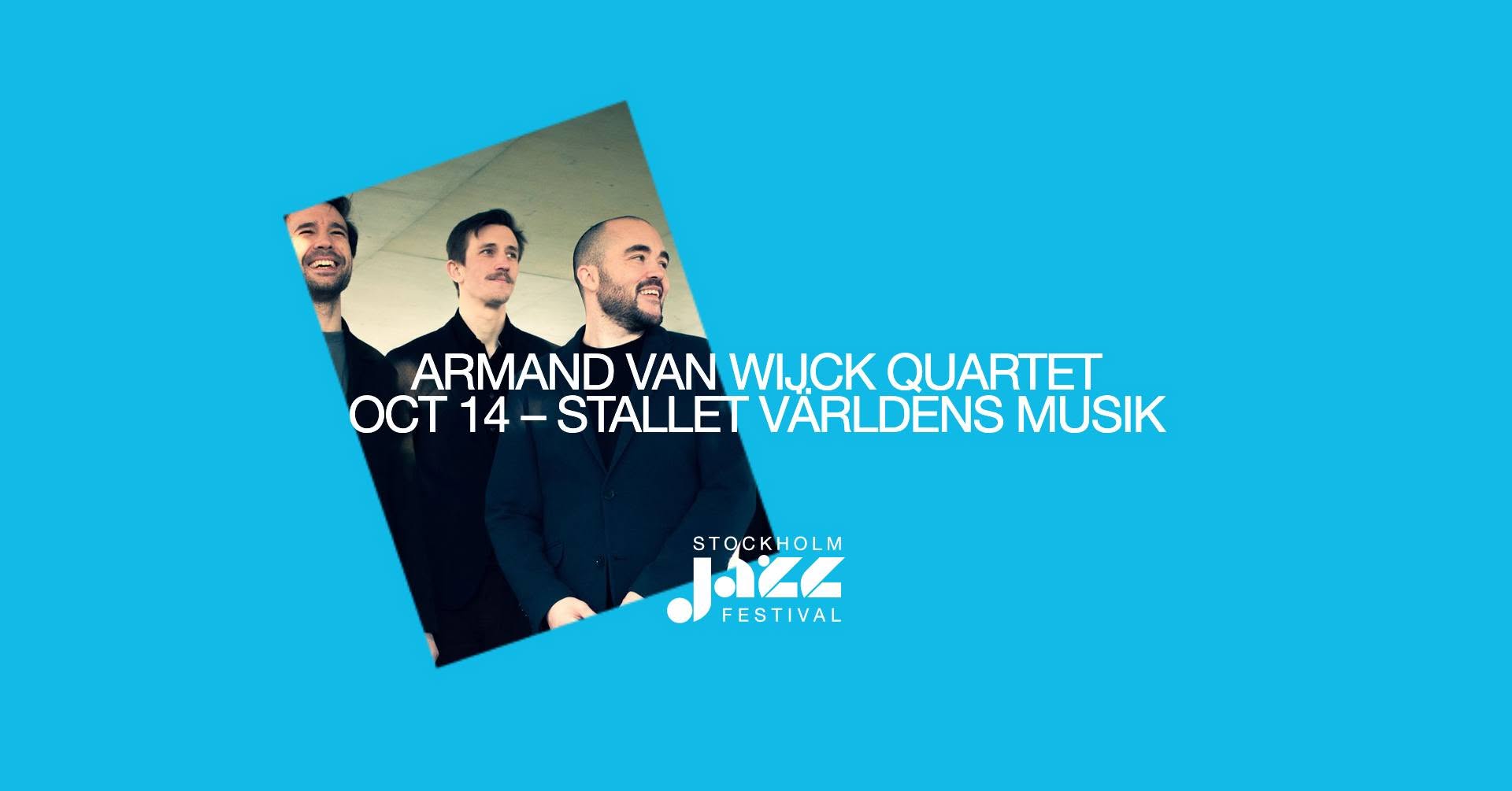 Armand van Wijck Quartet — WED 14 OCT