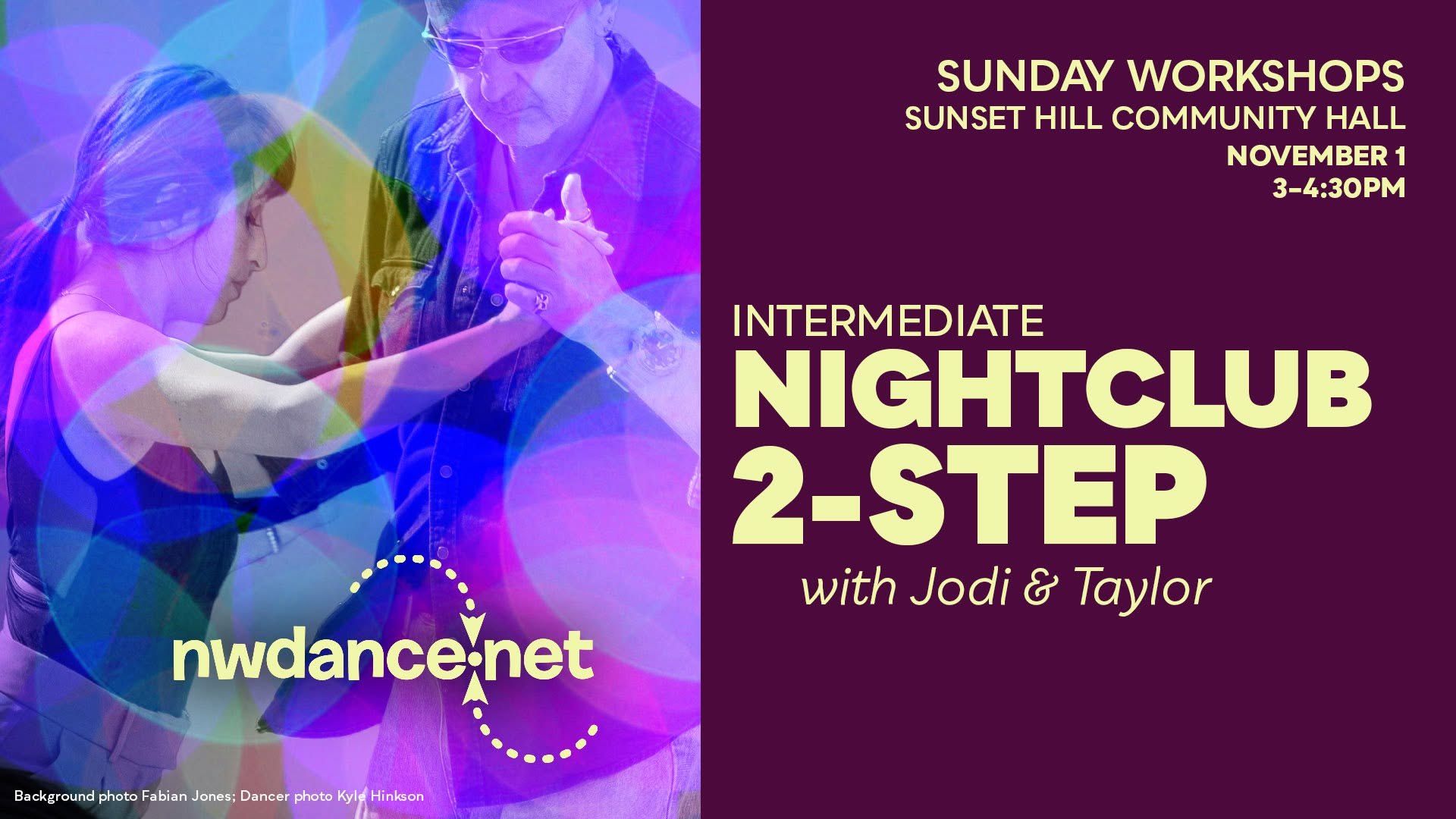 Nightclub 2-Step - Intermediate — SUN 1 – MON 2 NOV