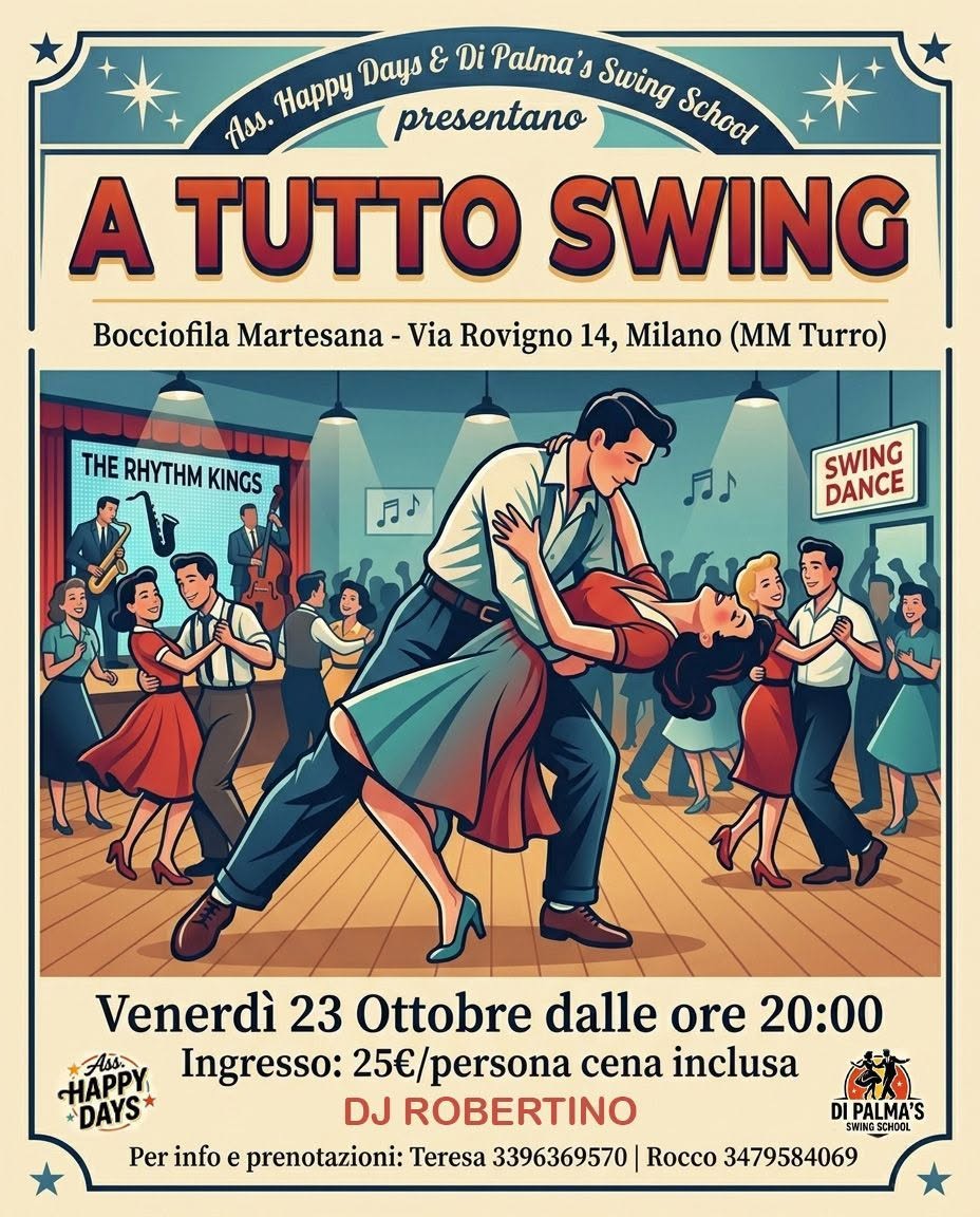 Martesana Swing night — FRI 23 OCT