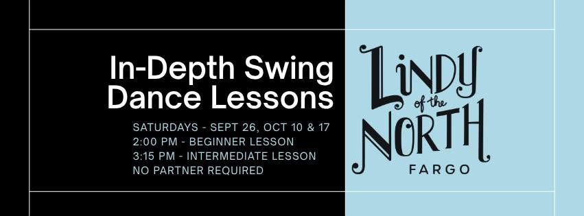 In-Depth Swing Dance Lessons — SAT 17 OCT