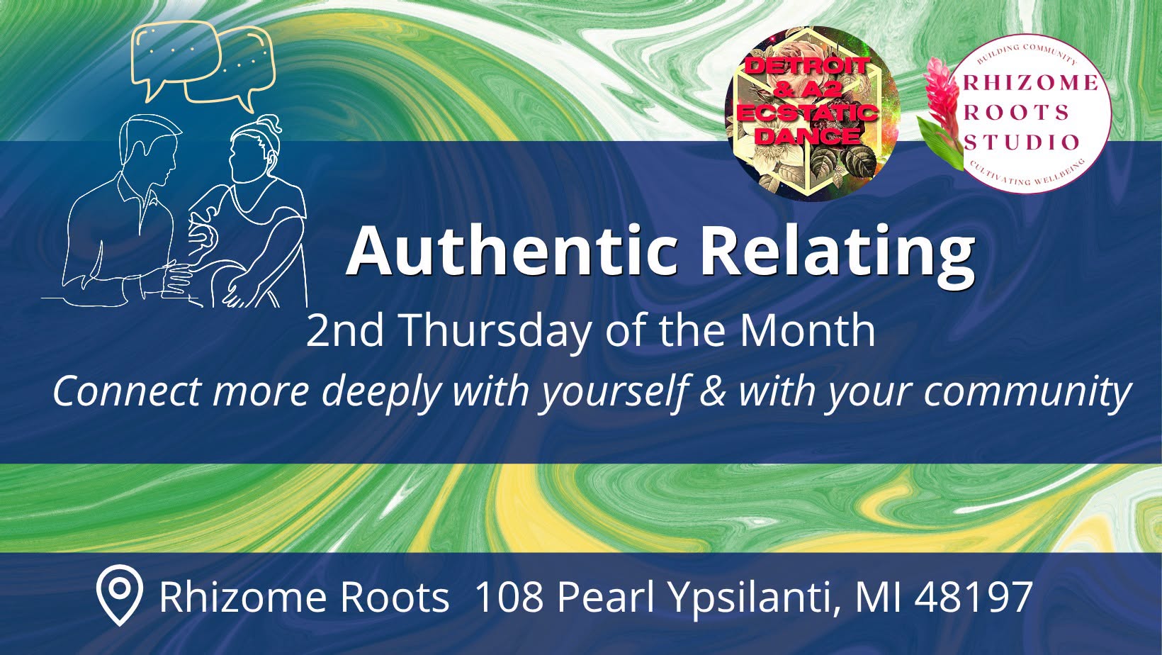 Authentic Relating: Conversations in Community — THU 12 – FRI 13 NOV