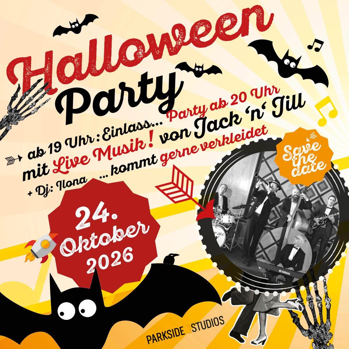 Swing Jets Halloween-Party: 🎃 SWING INTO HALLOWEEN! 👻🎶 — SAT 24 OCT