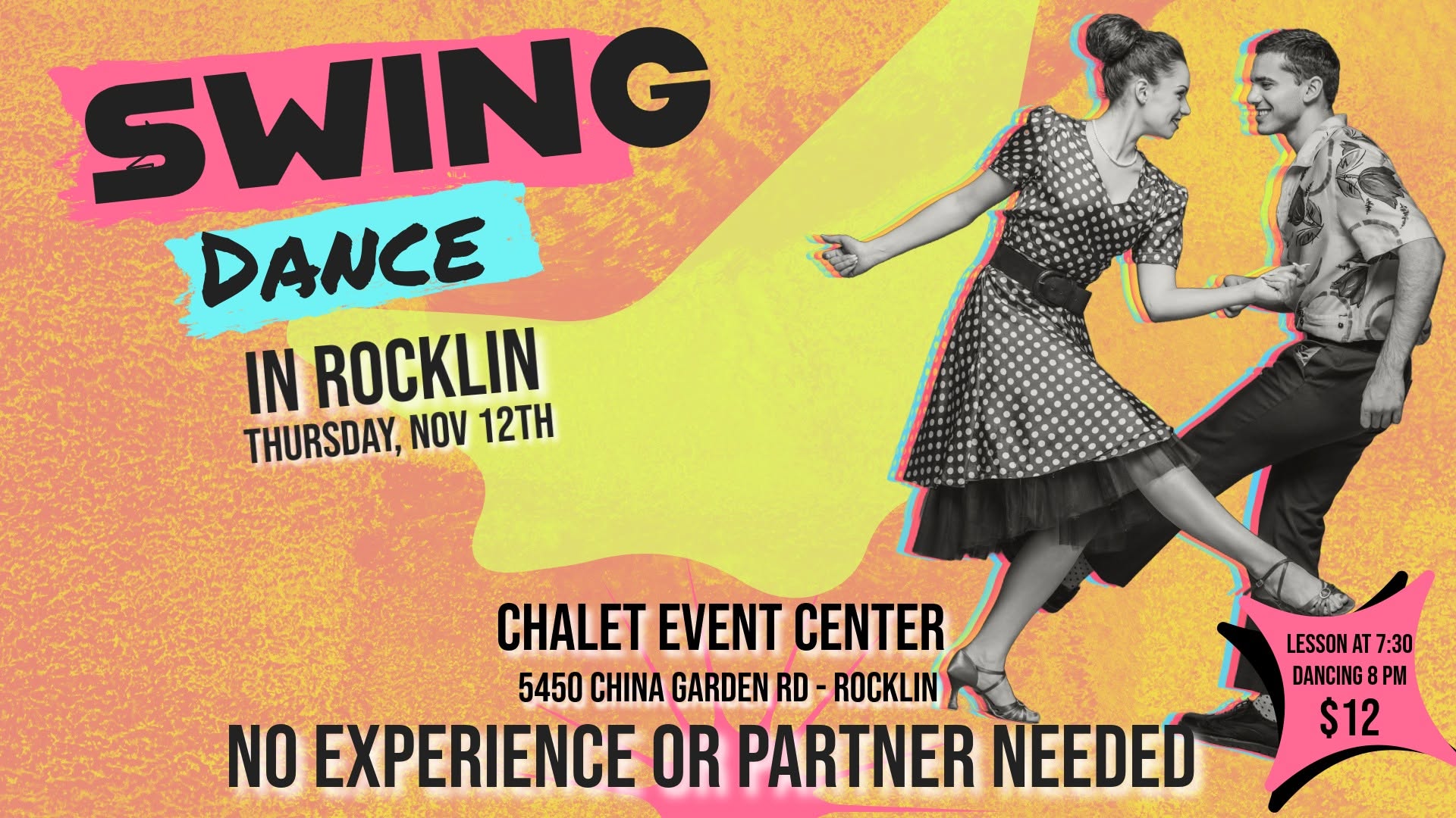 Rocklin Swings - November Edition — FRI 13 NOV