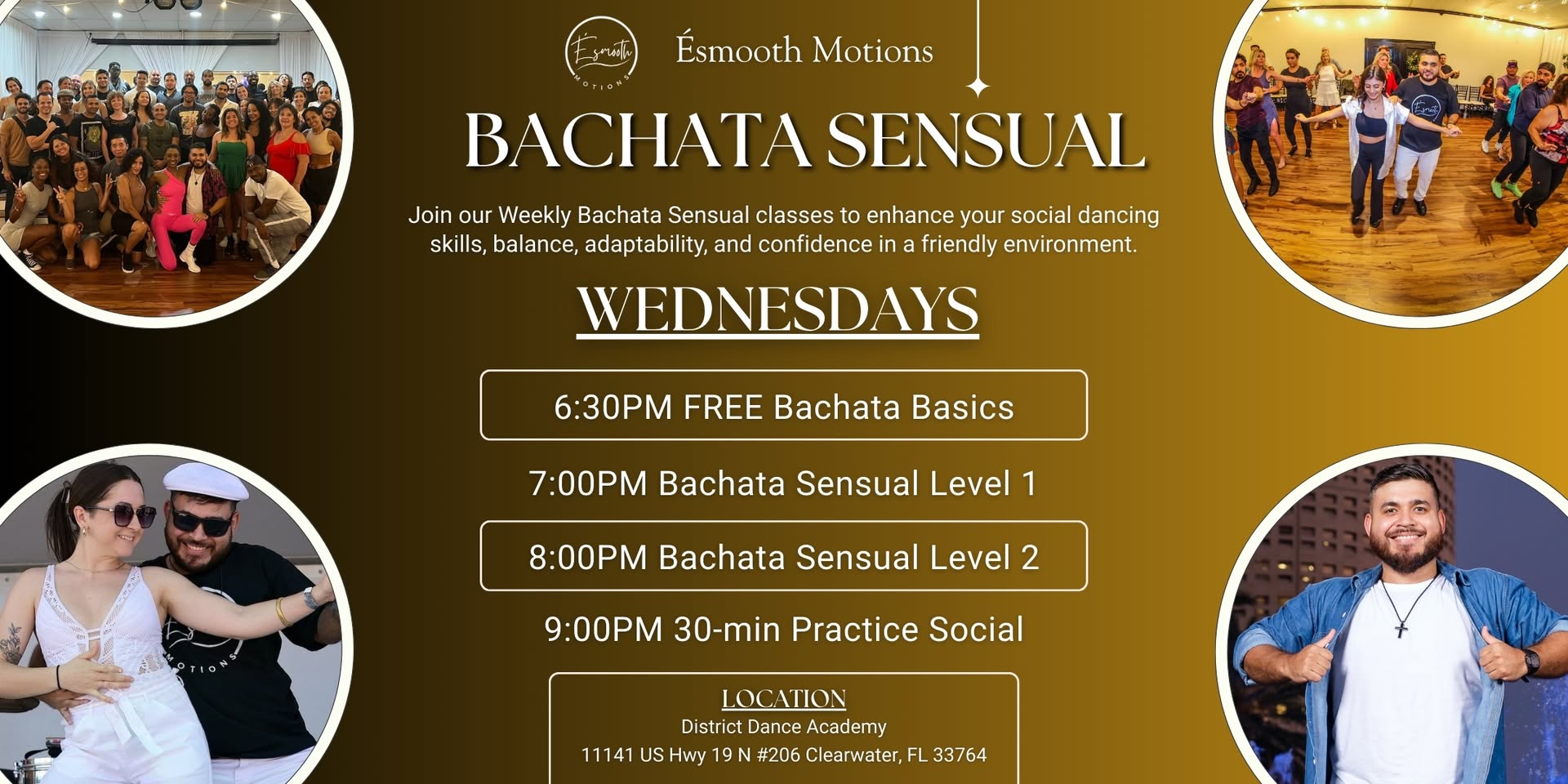 Bachata Sensual Wednesdays โ WED 14 โ THU 15 OCT