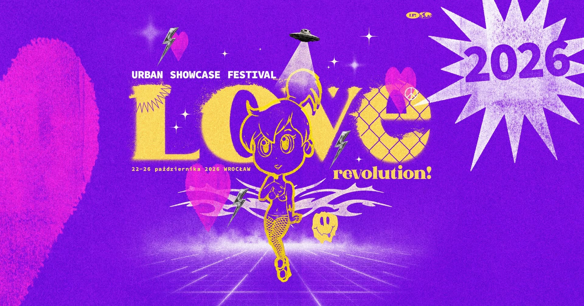 Love.Revolution! Urban Showcase Festival ☯𓂀୭ 𝖍𝖊𝖆𝖗𝖙 𝖎𝖘 𝖙𝖍𝖊 𝖕𝖔𝖗𝖙𝖆𝖑 ಄☥ — THU 22 – MON 26 OCT