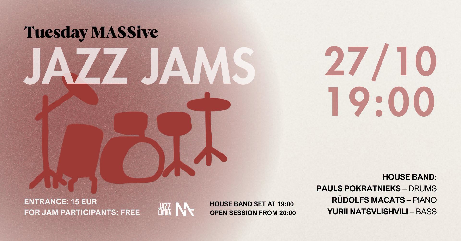MASSive Jazz Jam | 27/10 — TUE 27 OCT