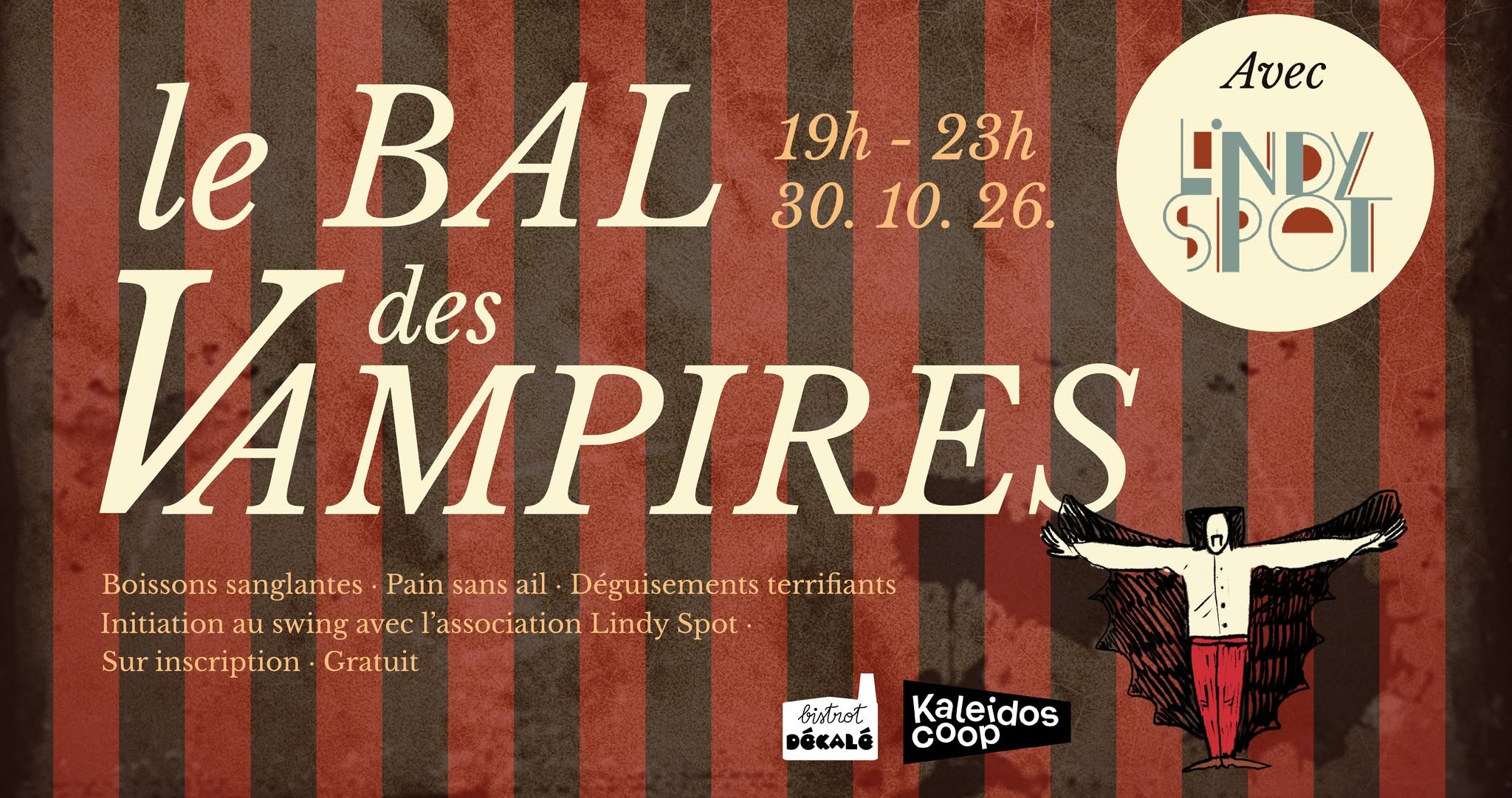 Bal des Vampires 🧛🏻 — FRI 30 OCT
