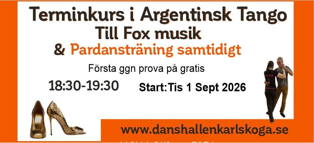 Terminkurs i Argentinsk Tngo — TUE 20 OCT