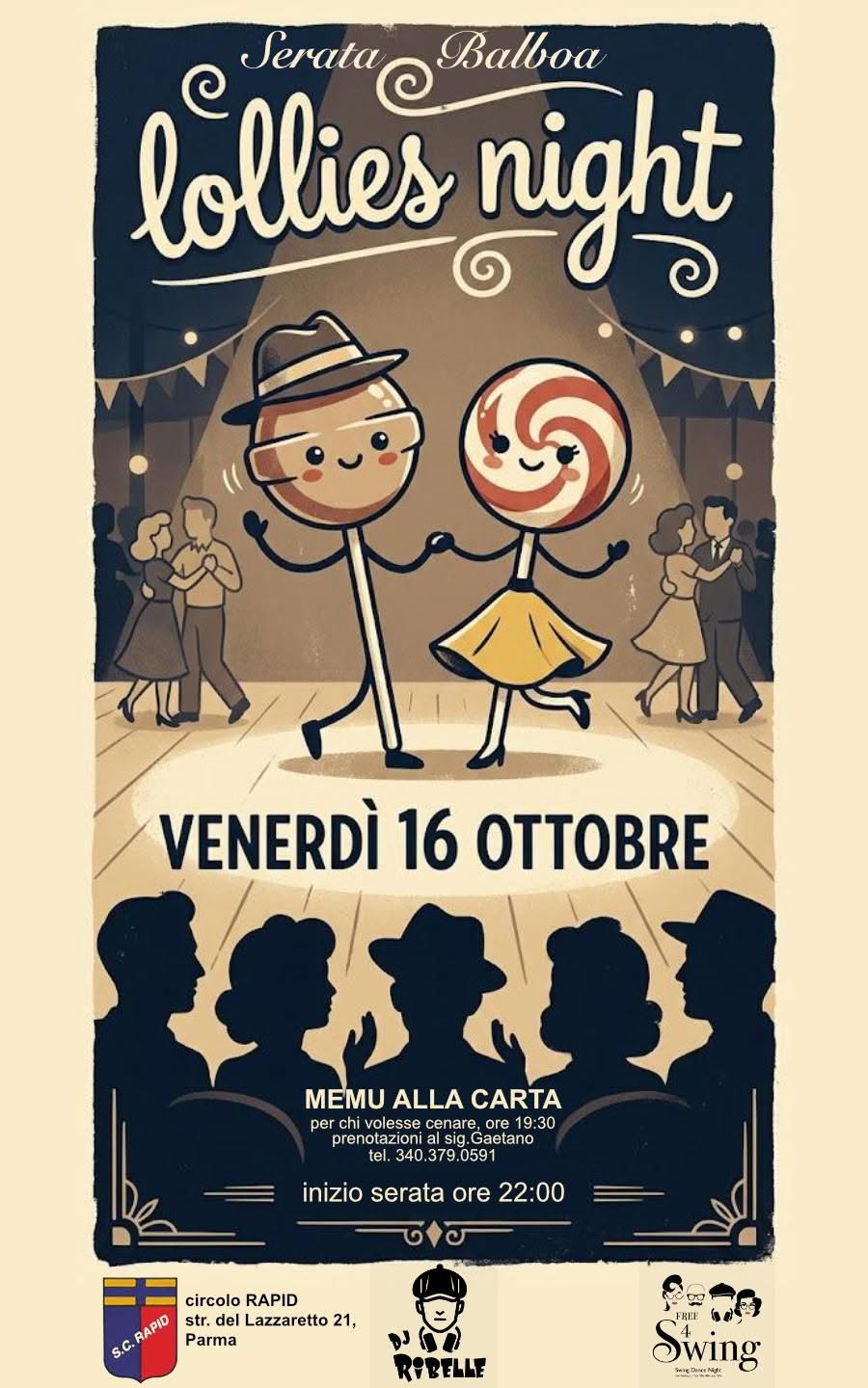 Lollies Night — FRI 16 OCT