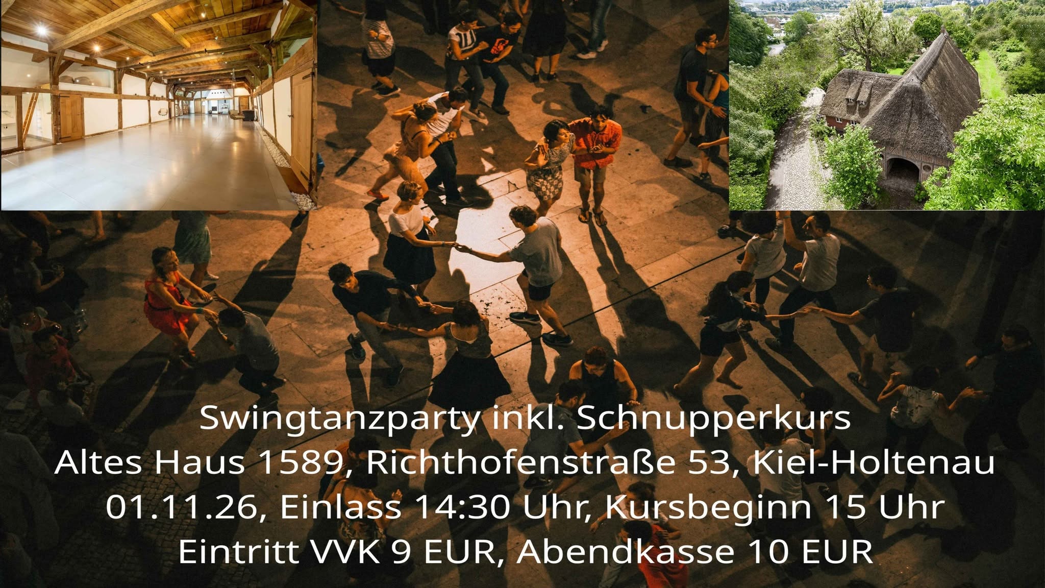 Lindy Hop Schnupperkurs mit anschließendem Übungsteil — SUN 1 NOV