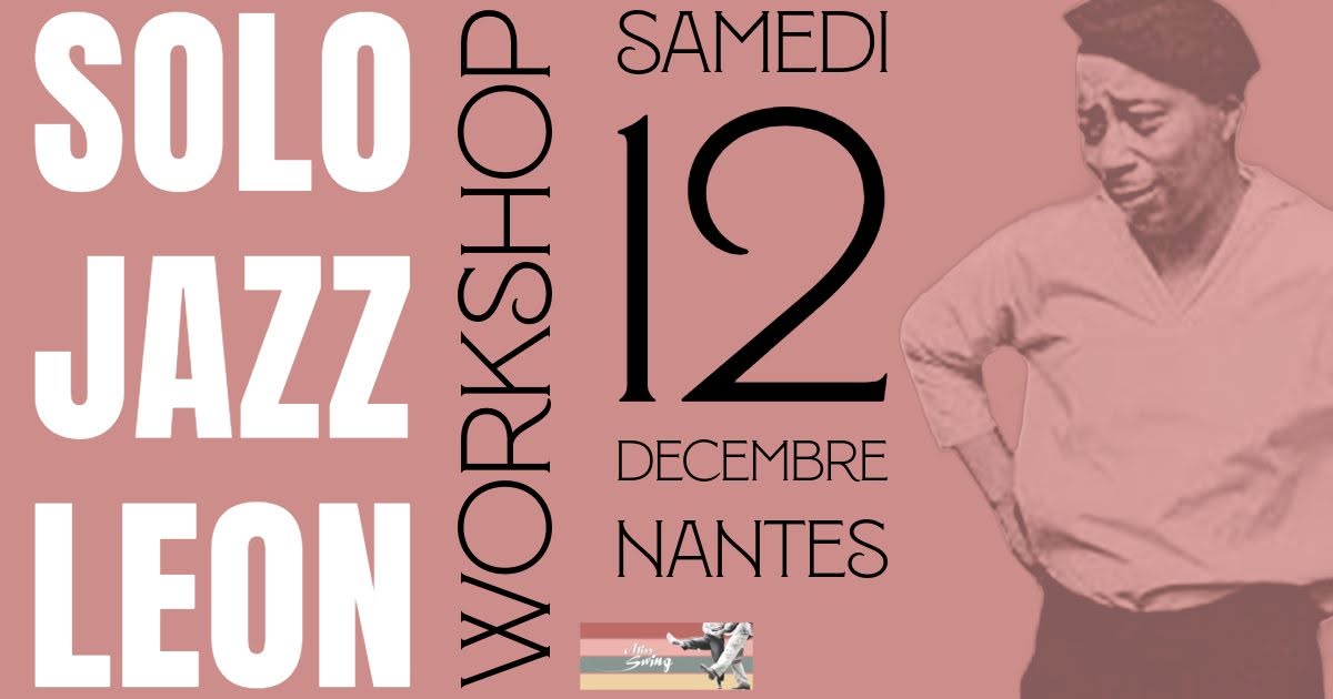 Solo Jazz Leon - Workshop — SAT 12 DEC