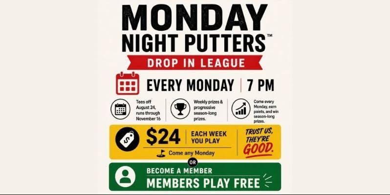 Monday Night Putters™ — TUE 20 OCT