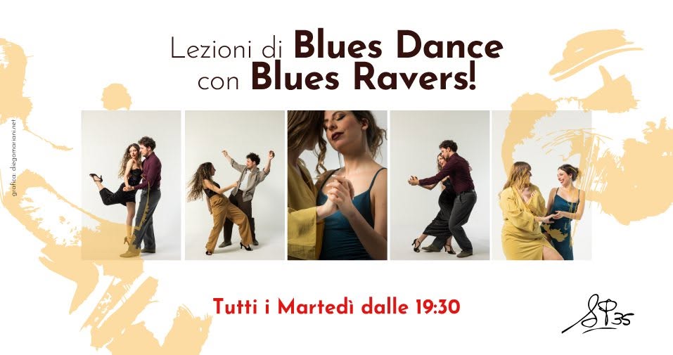 lezioni di Blues Dance con Blues Ravers — TUE 20 OCT