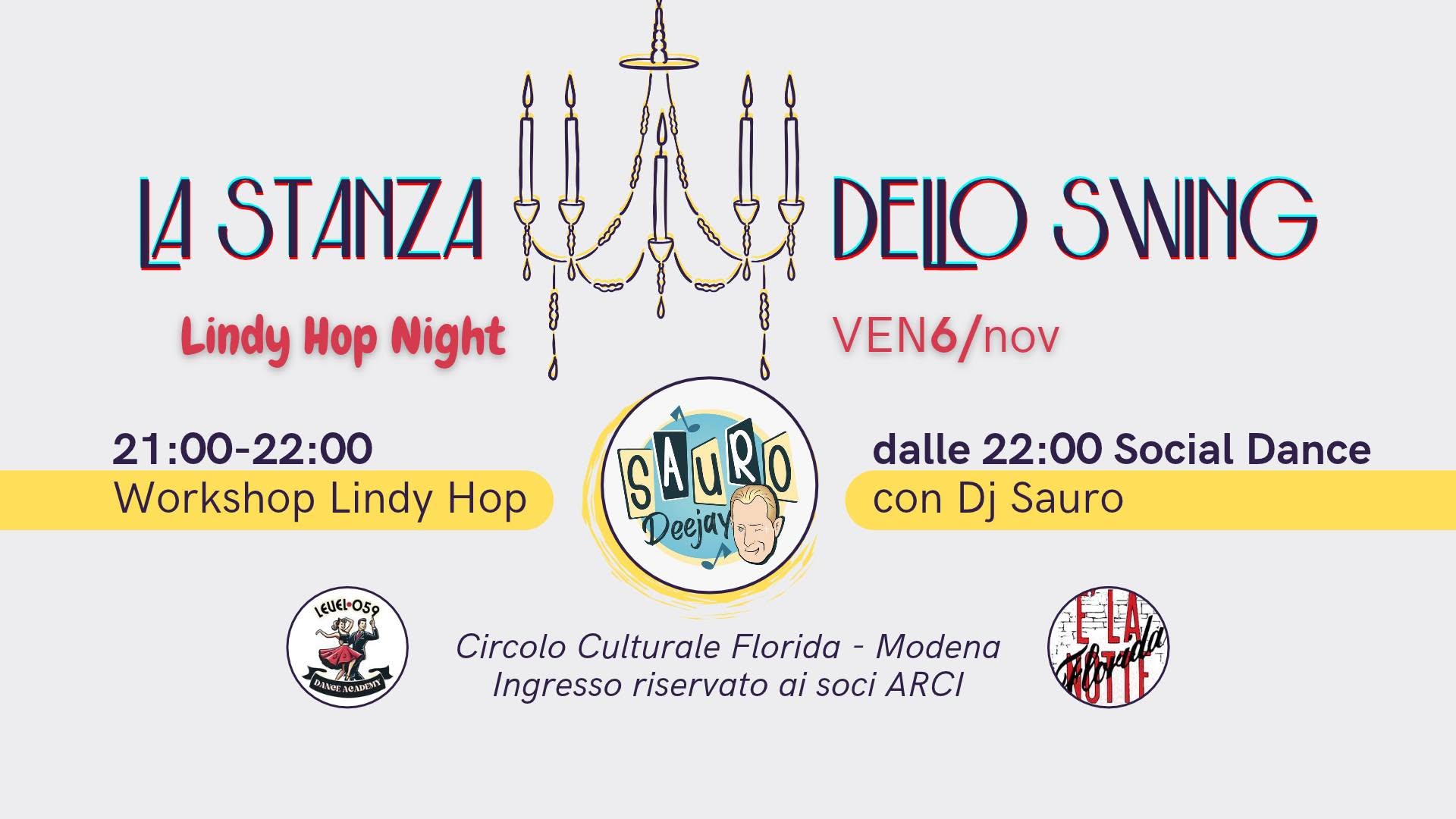 La Stanza dello Swing — FRI 6 NOV