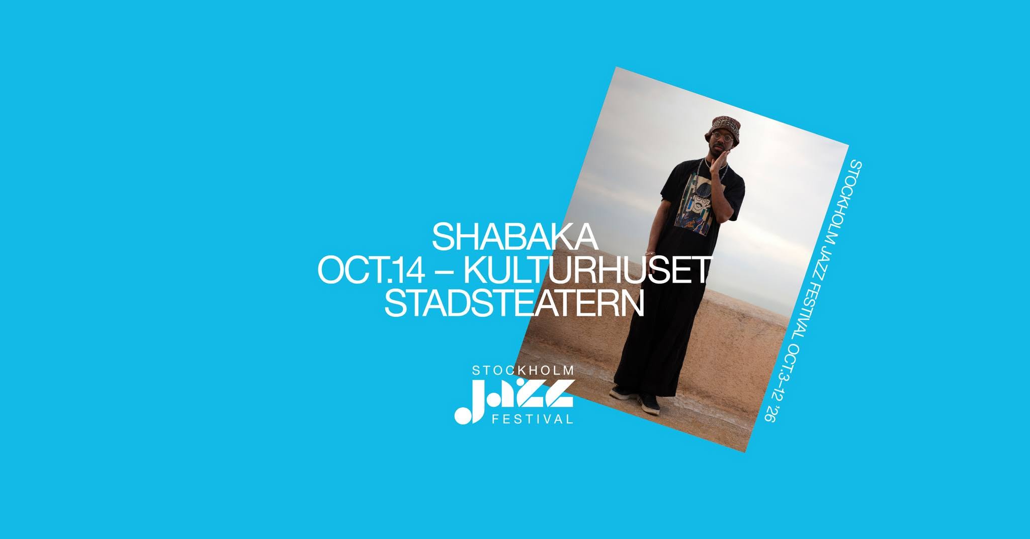 Shabaka | Stockholm Jazz Festival — WED 14 OCT
