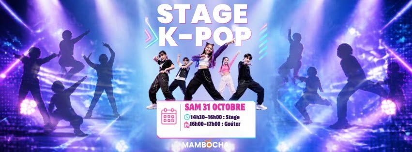 Stage de K-Pop — SAT 31 OCT
