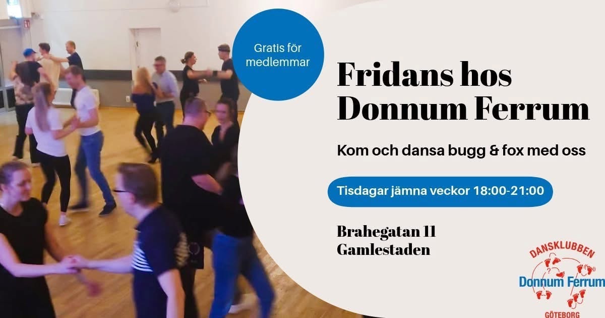Fridans i Bugg & Fox💃 — TUE 27 OCT