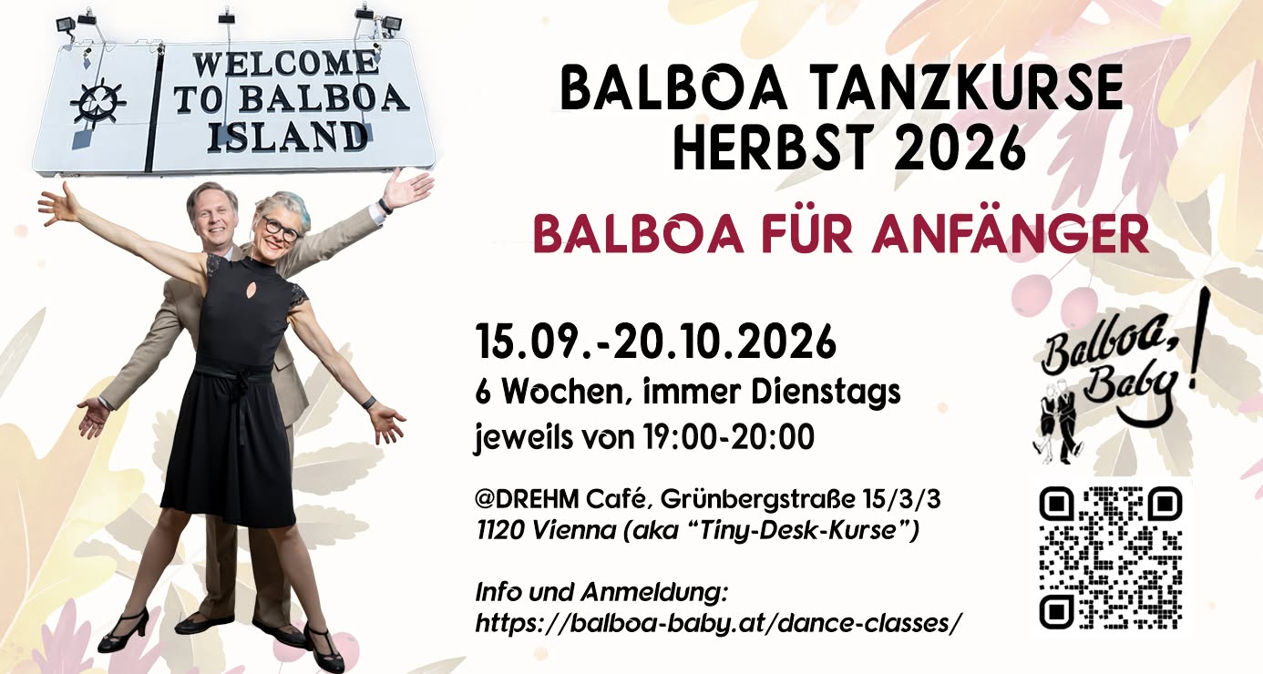 Balboa-Kurs für Anfänger - Balboa For Beginner — TUE 20 OCT