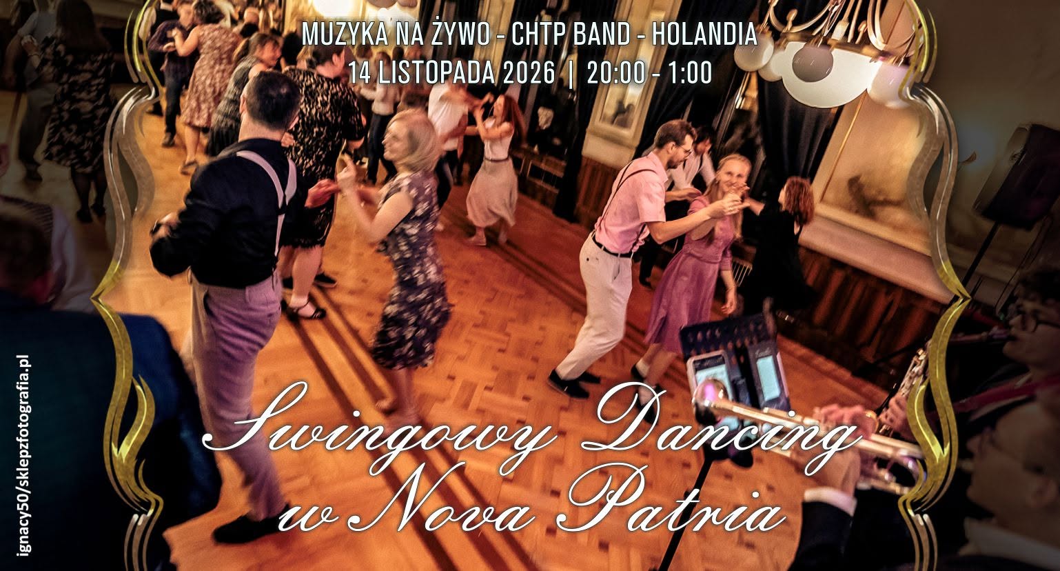 Swingowy Dancing w Nova Patria ze Swing City i CHTP Band Holandia — SAT 14 – SUN 15 NOV