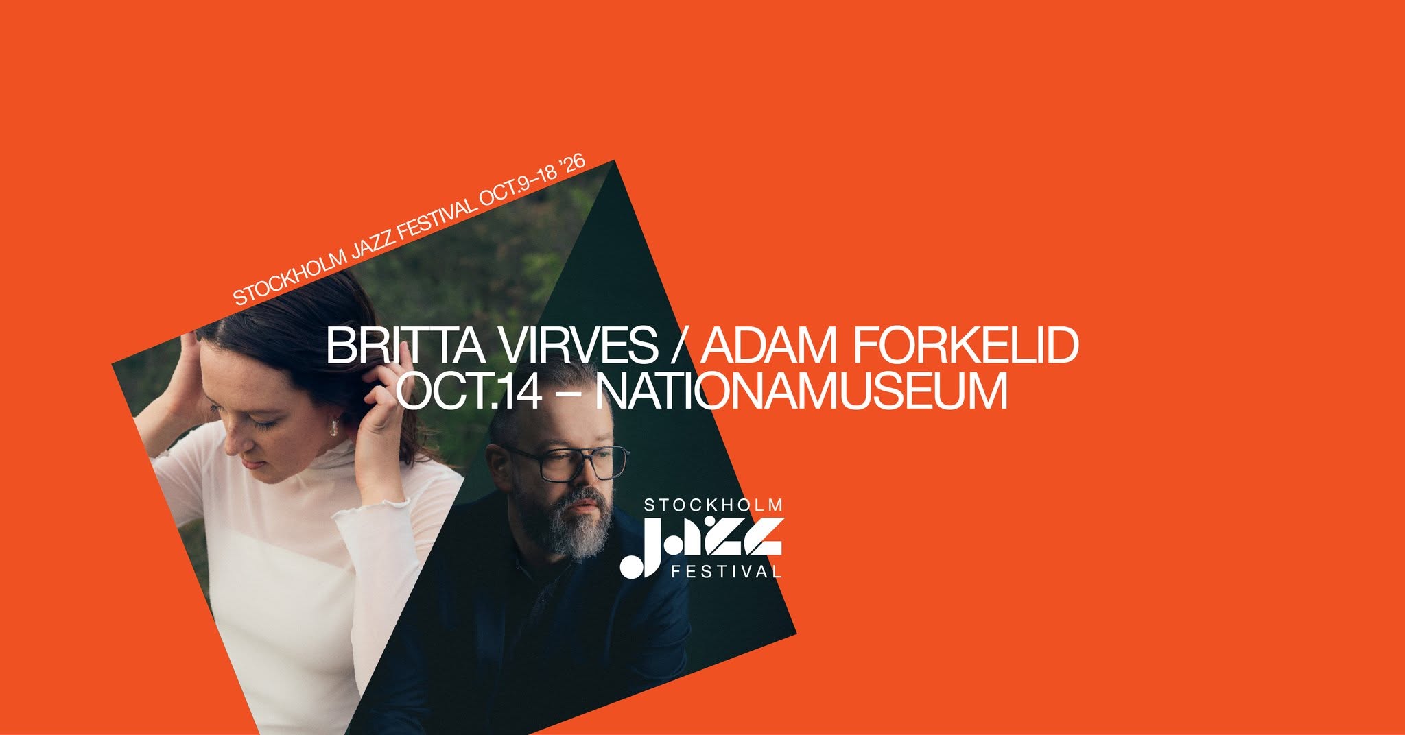 Britta Virves / Adam Forkelid | Stockholm Jazz Festival — WED 14 OCT