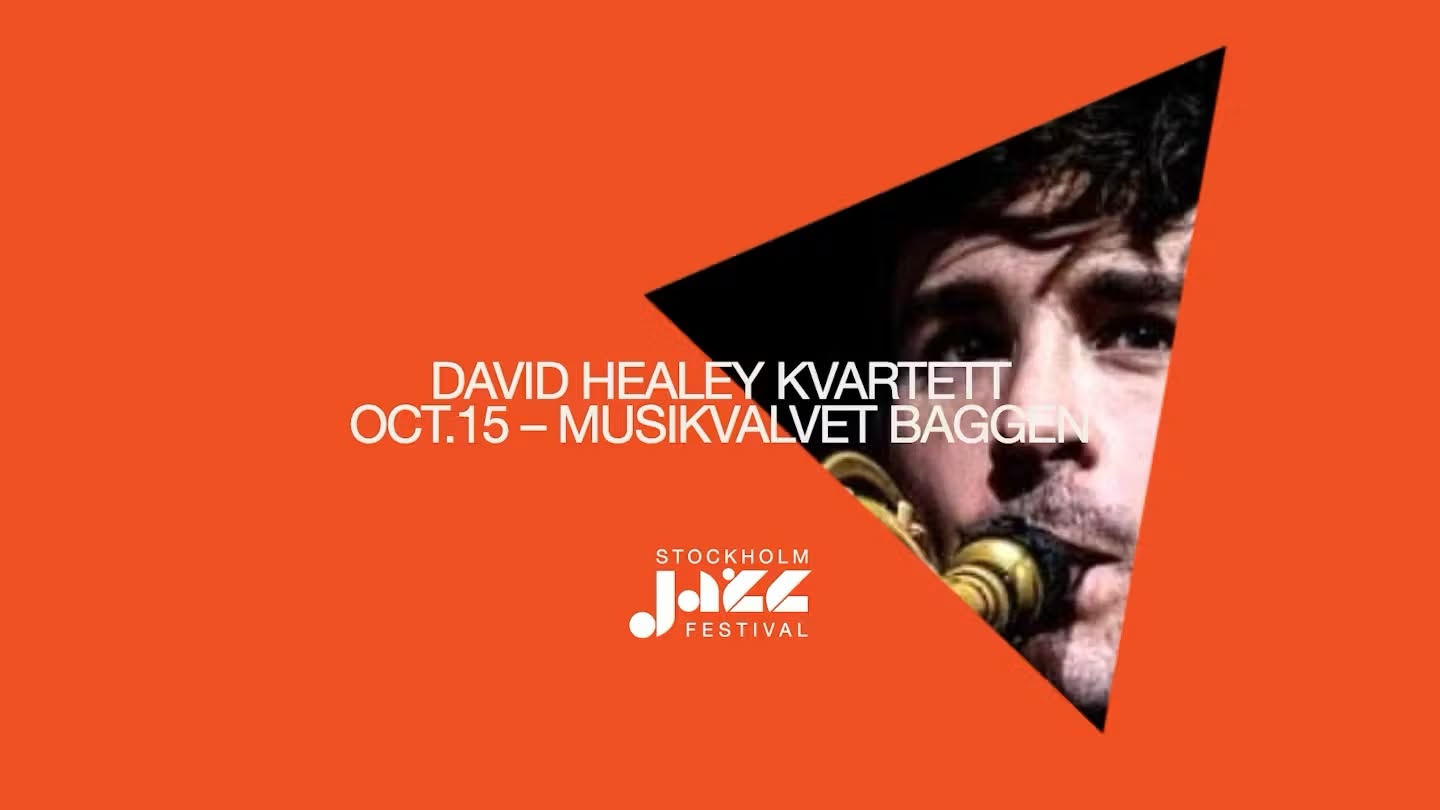 SJF 2026 - David Healey Kvartett — THU 15 OCT