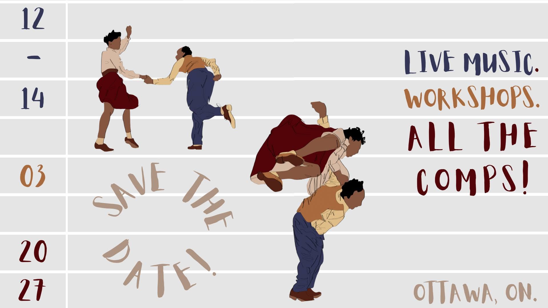 SAVE THE DATE: Live Band, Workshops + ALL THE COMPS — SAT 13 MAR 2027