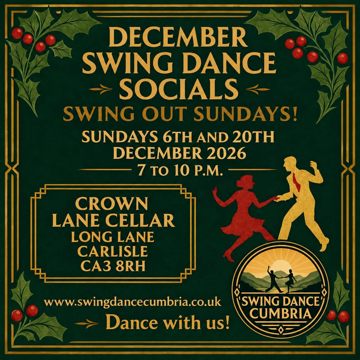 Swing Out Sundays! — SUN 6 DEC