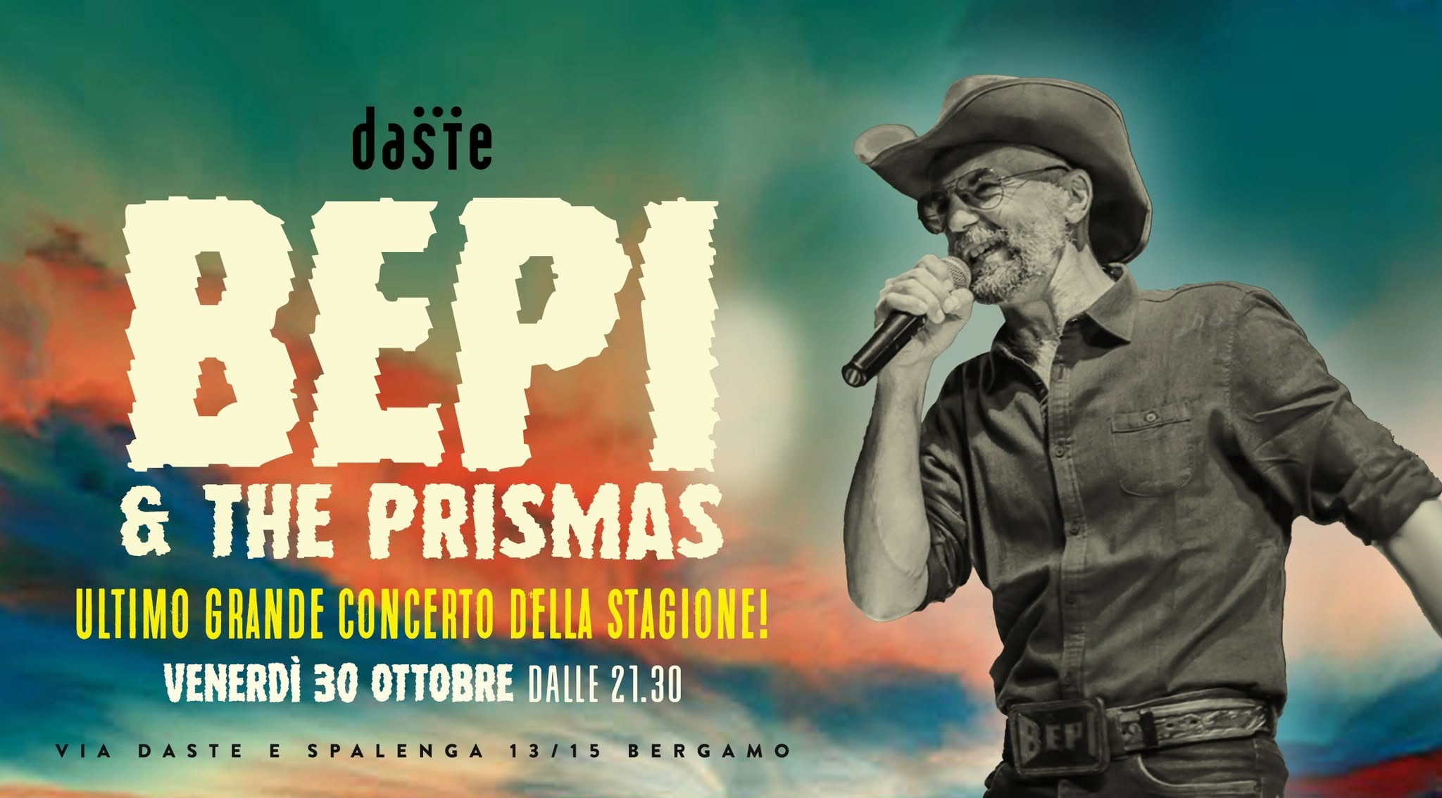 Bepi & The Prismas LIVE - a Daste! — FRI 30 OCT